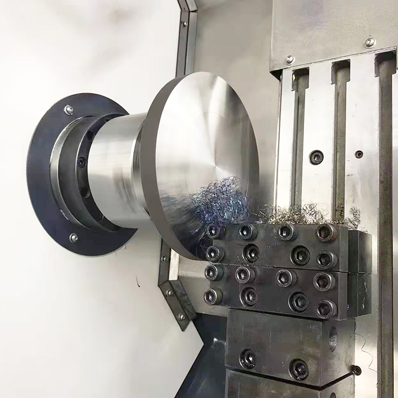 Small CNC Slant Bed Lathe Mini 45 Degree Bed CNC Lathe