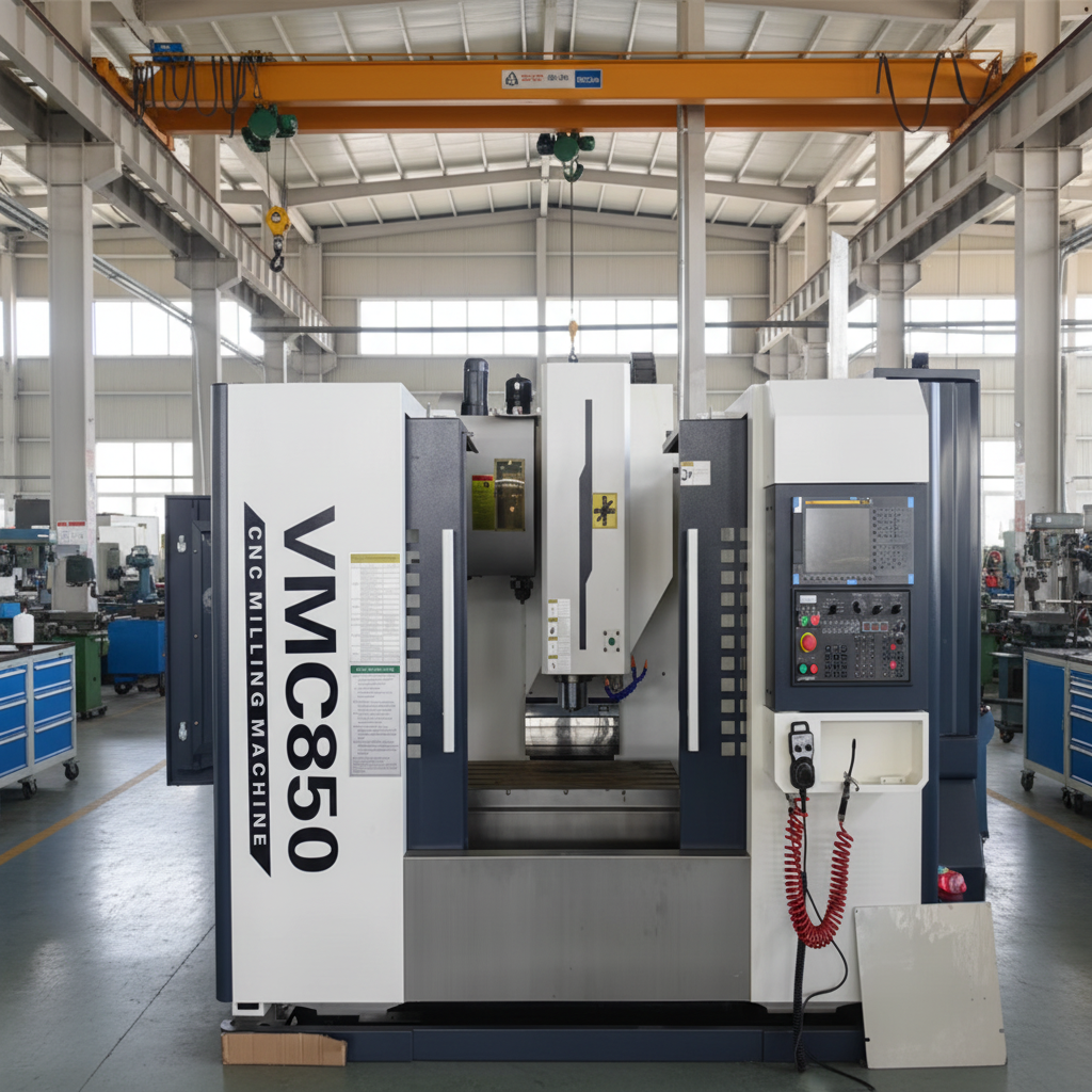 Fraiseuse CNC 5 Axes VMC650 Smaller Vertical CNC Milling Machine 5 Axis For High Accuracy Die Mold Manufacturing