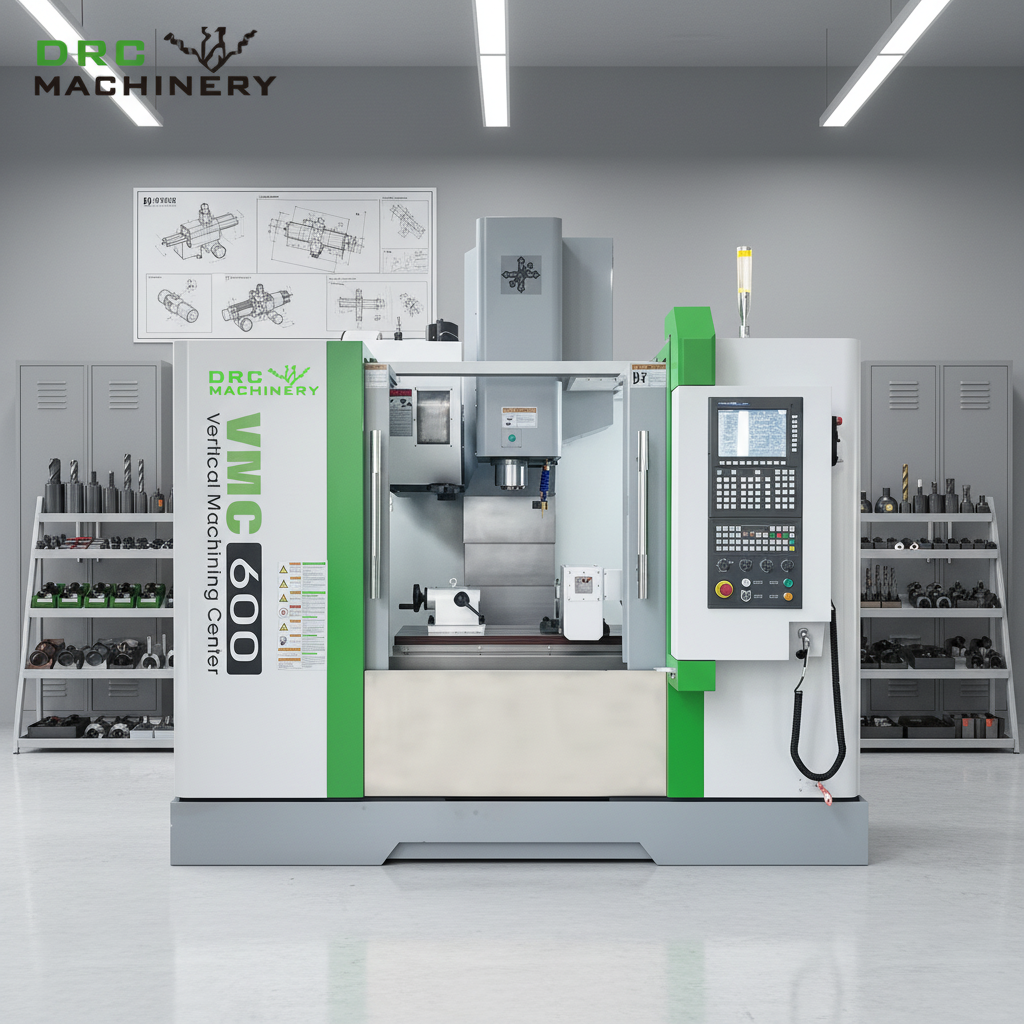 3 Axis VMC600 Mini Cnc Milling Machine Machine Center Cnc Vertical Machining Center High Quality Cnc Milling Machining Center