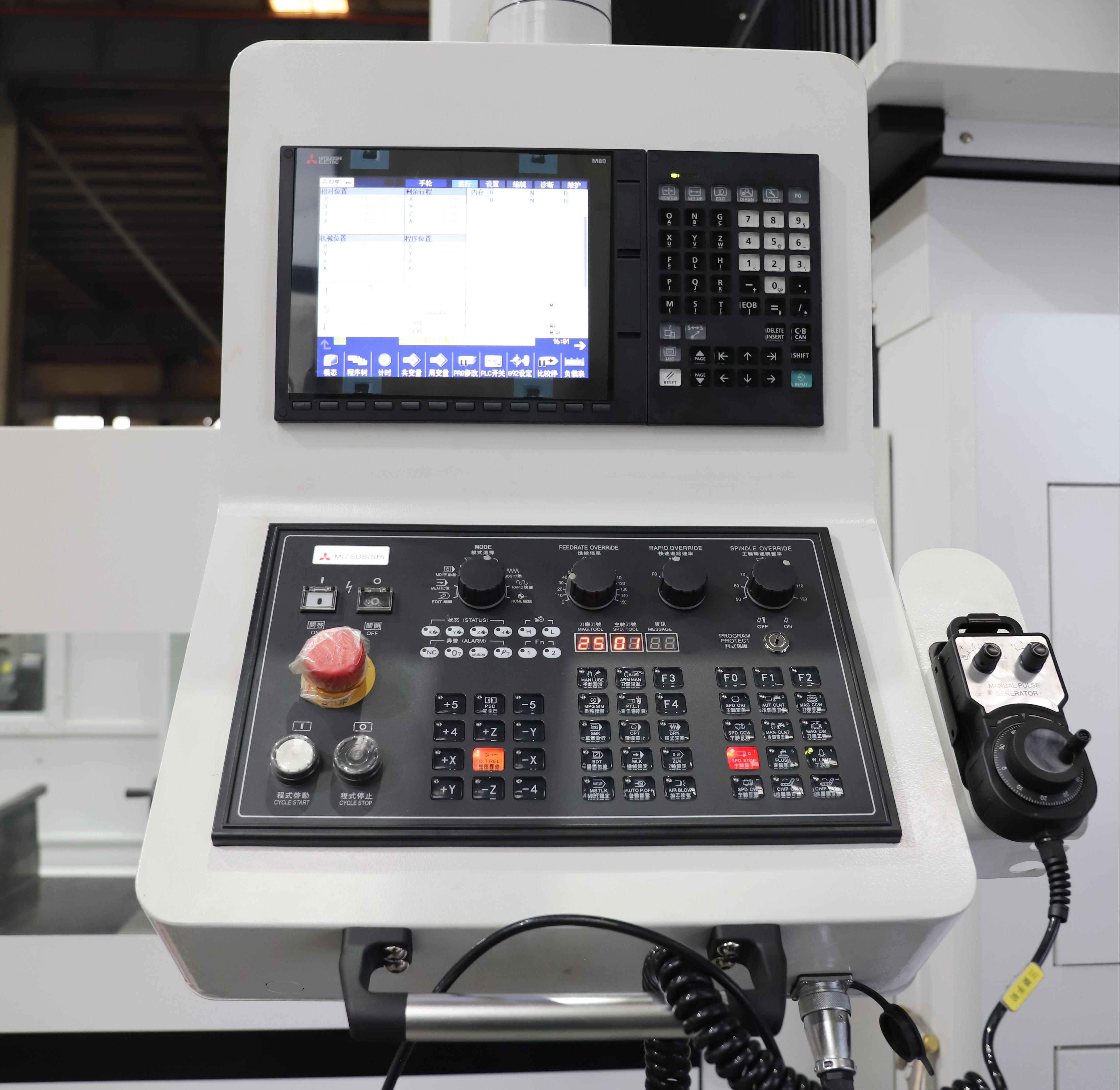 3018 Heavy Duty 3 Axis Double Column Milling Machine Fanuc/Siemens CNC Gantry Type Machining Center