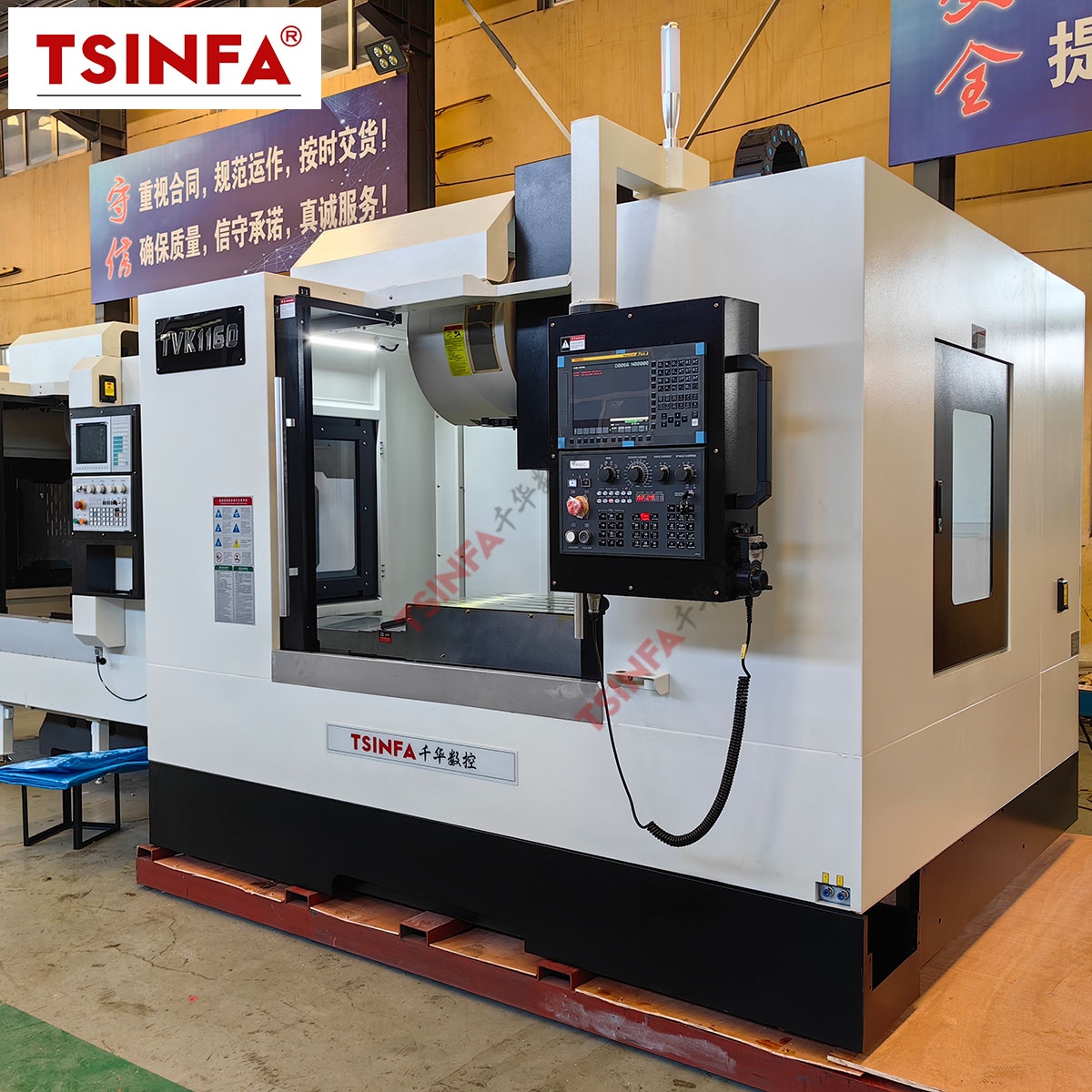 Heavy Duty Vertical VMC1160 CNC Machining Center Fanuc Control System High Speed BT40 Spindle High-Accuracy For Automotive