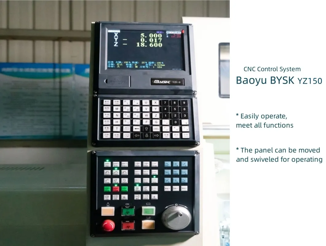 CNC Control System Panel