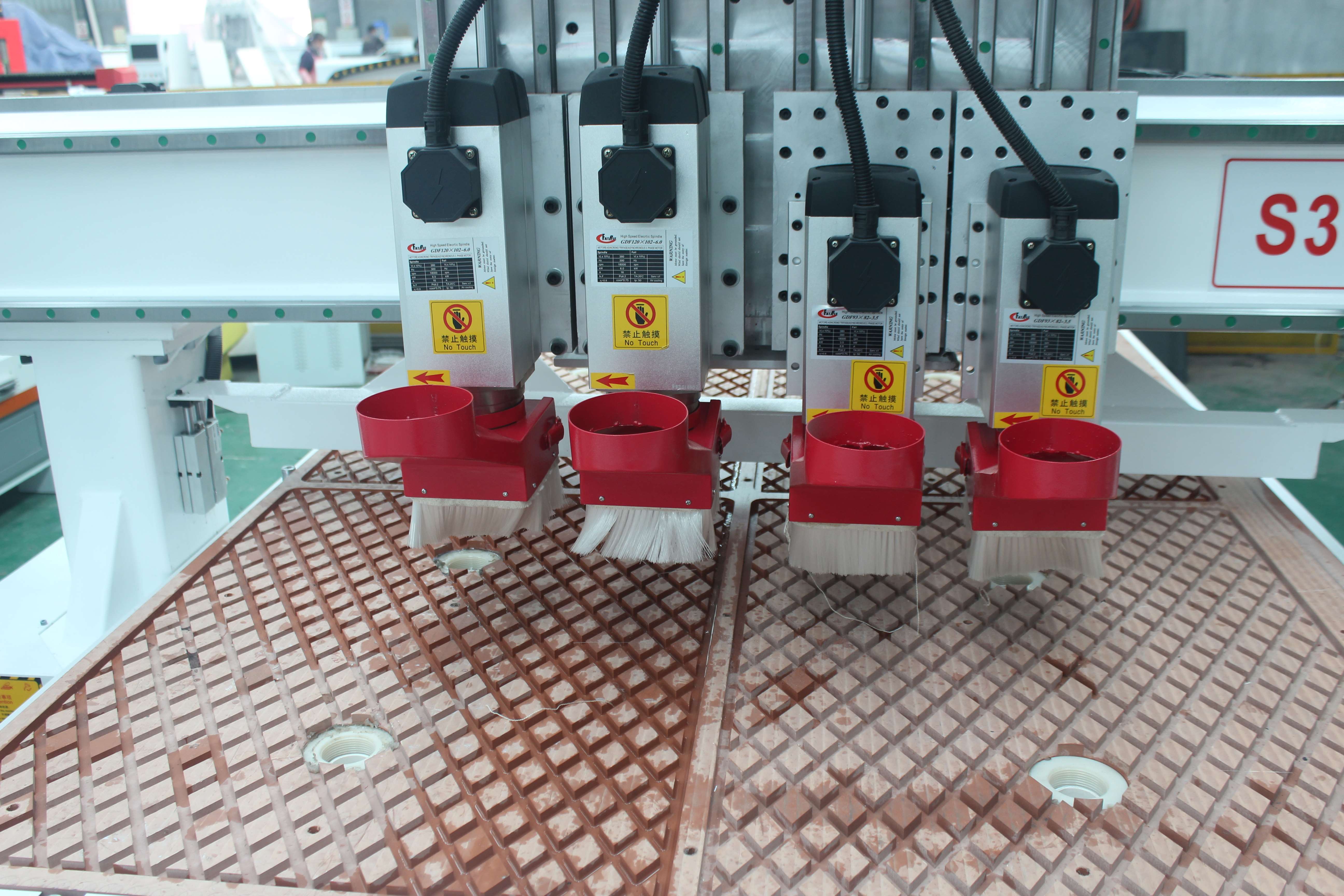 Air cooling spindle