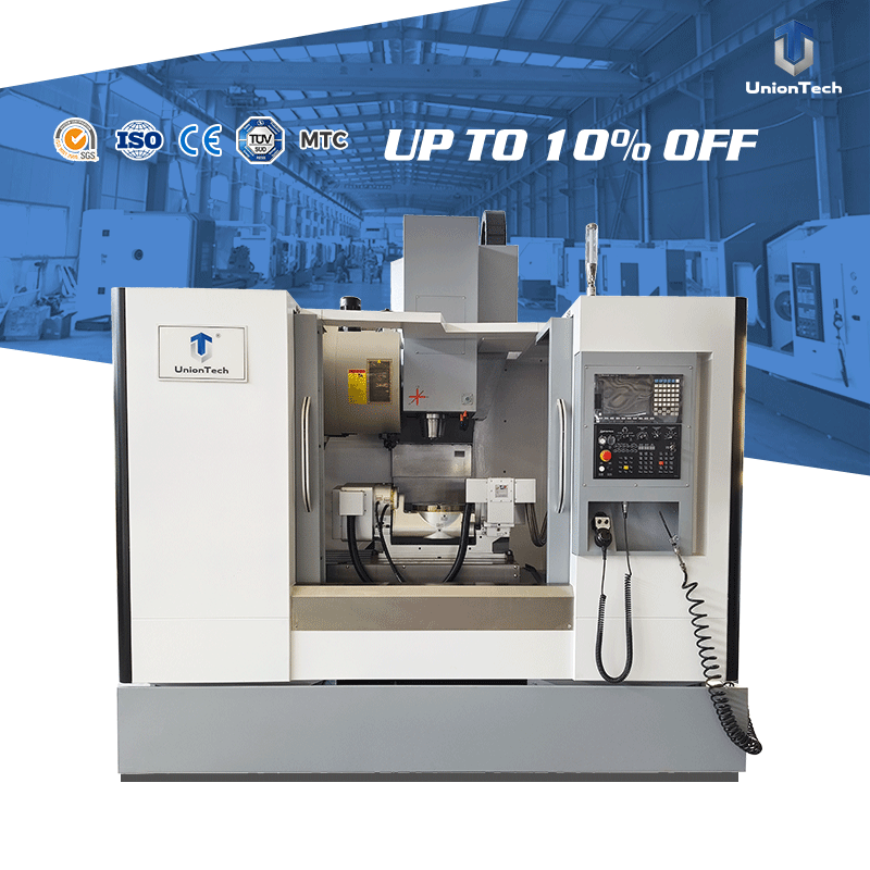 High Quality 5 Axis VMC 850 Vertical CNC Milling Machine Aluminium VMC Universal CNC Machining Centre