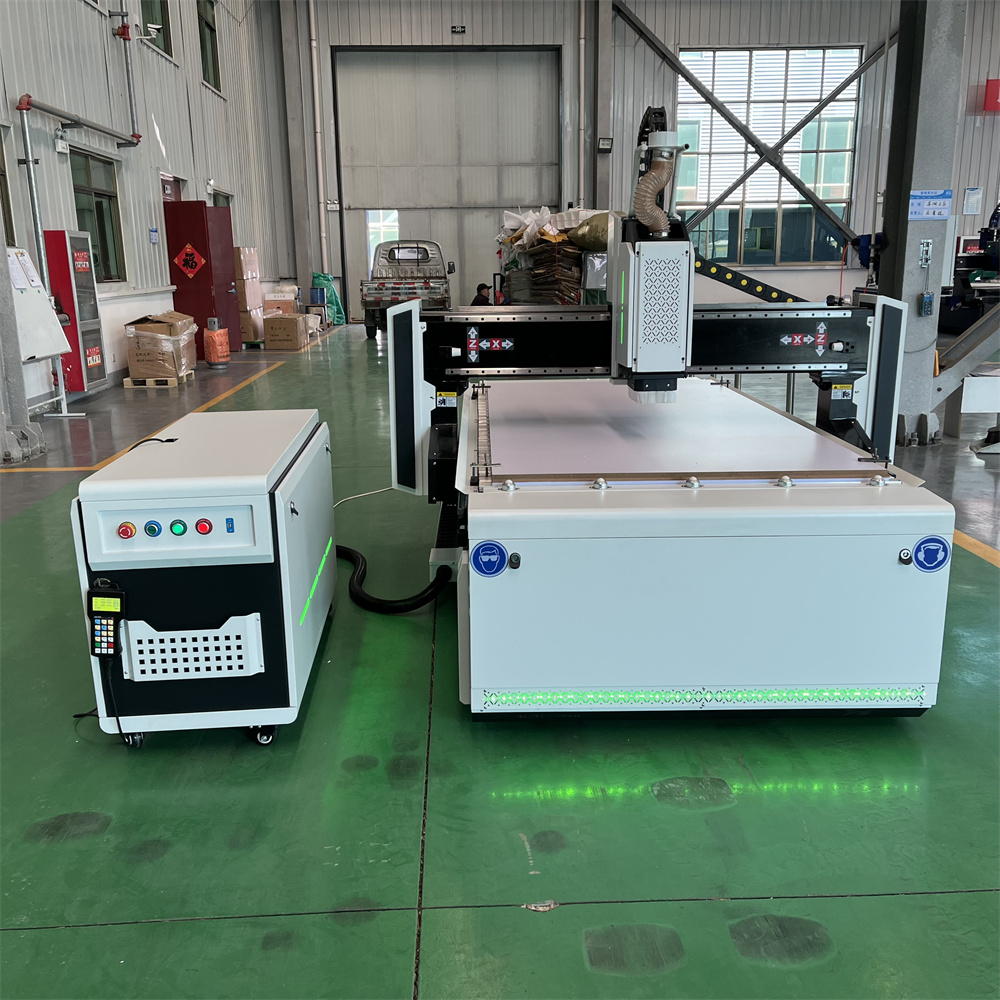 YOUHAO 3 Axis Desktop CNC Router ATC Machine with Stepper/Servo Motor Vacuum Table High Rigidity 3.2kw Spindle for MDF Cutting