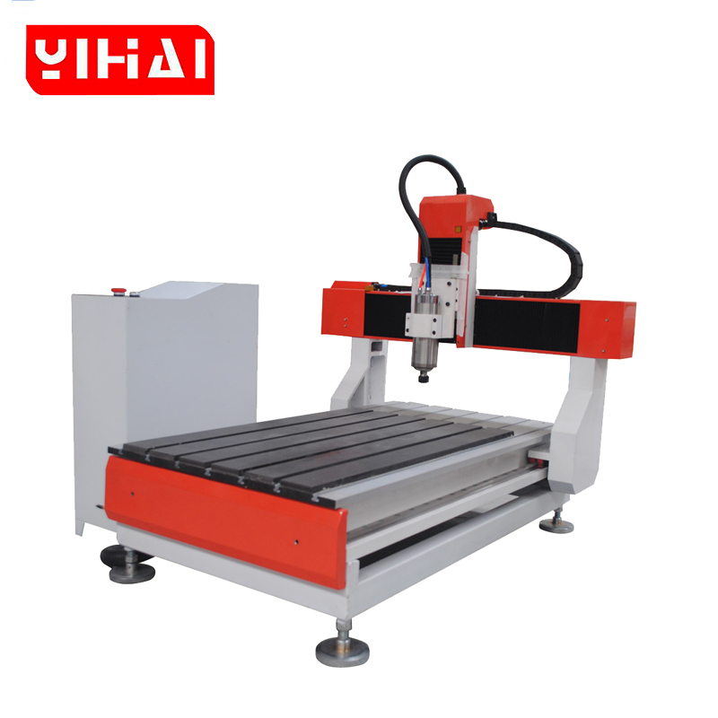 Mini Desktop 6090 CNC Router Machine DSP Control System Single 3D Capabilities Motor 2.2kW Water Cooling 24000rpm Gear Pump High