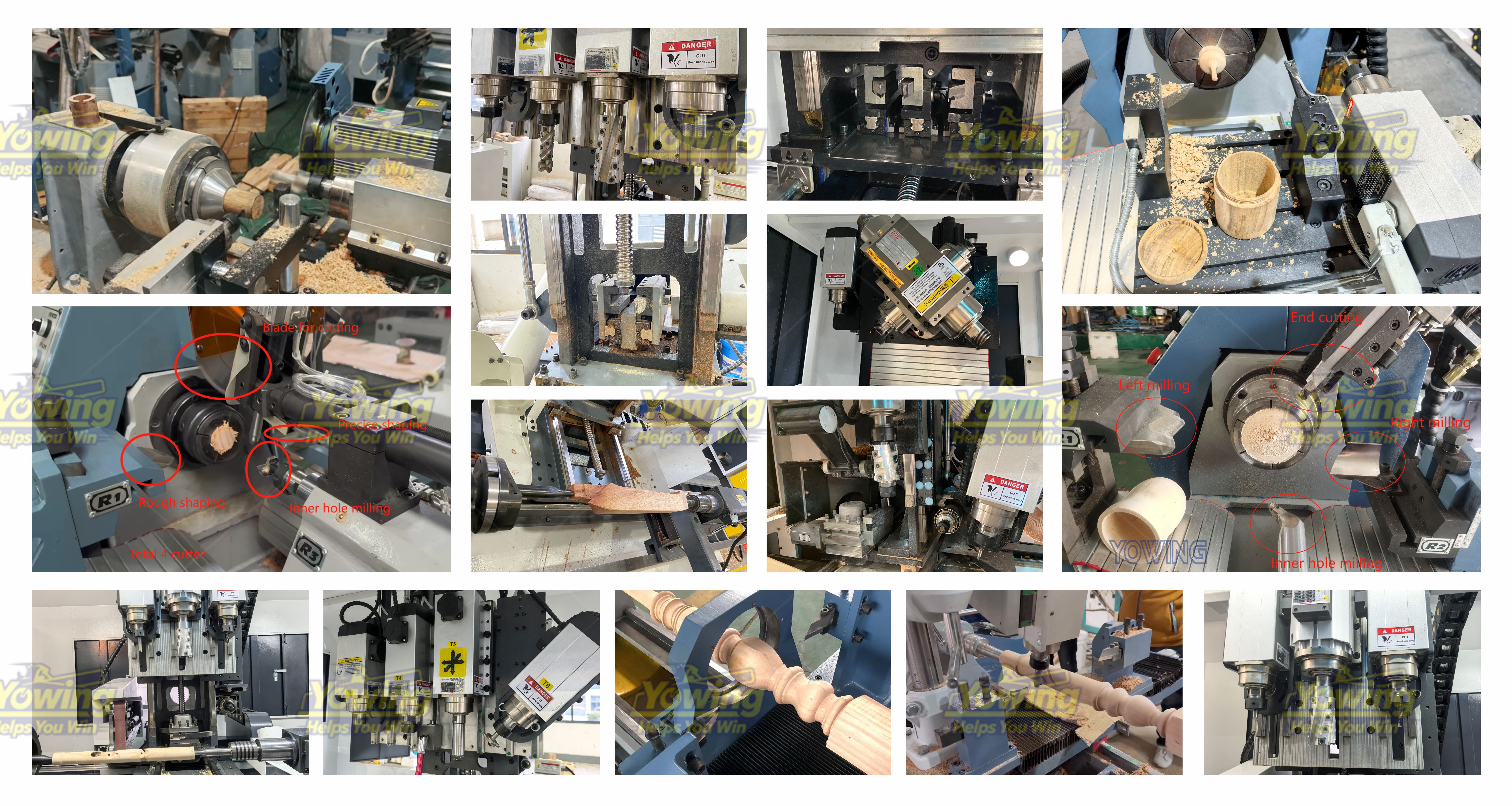 CNC Lathe Head Combinations