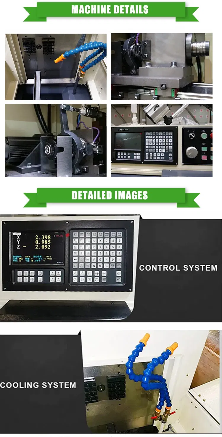 High Precision 2 Spindle Ck1120 Swiss Type CNC Lathe for Metal Cutting