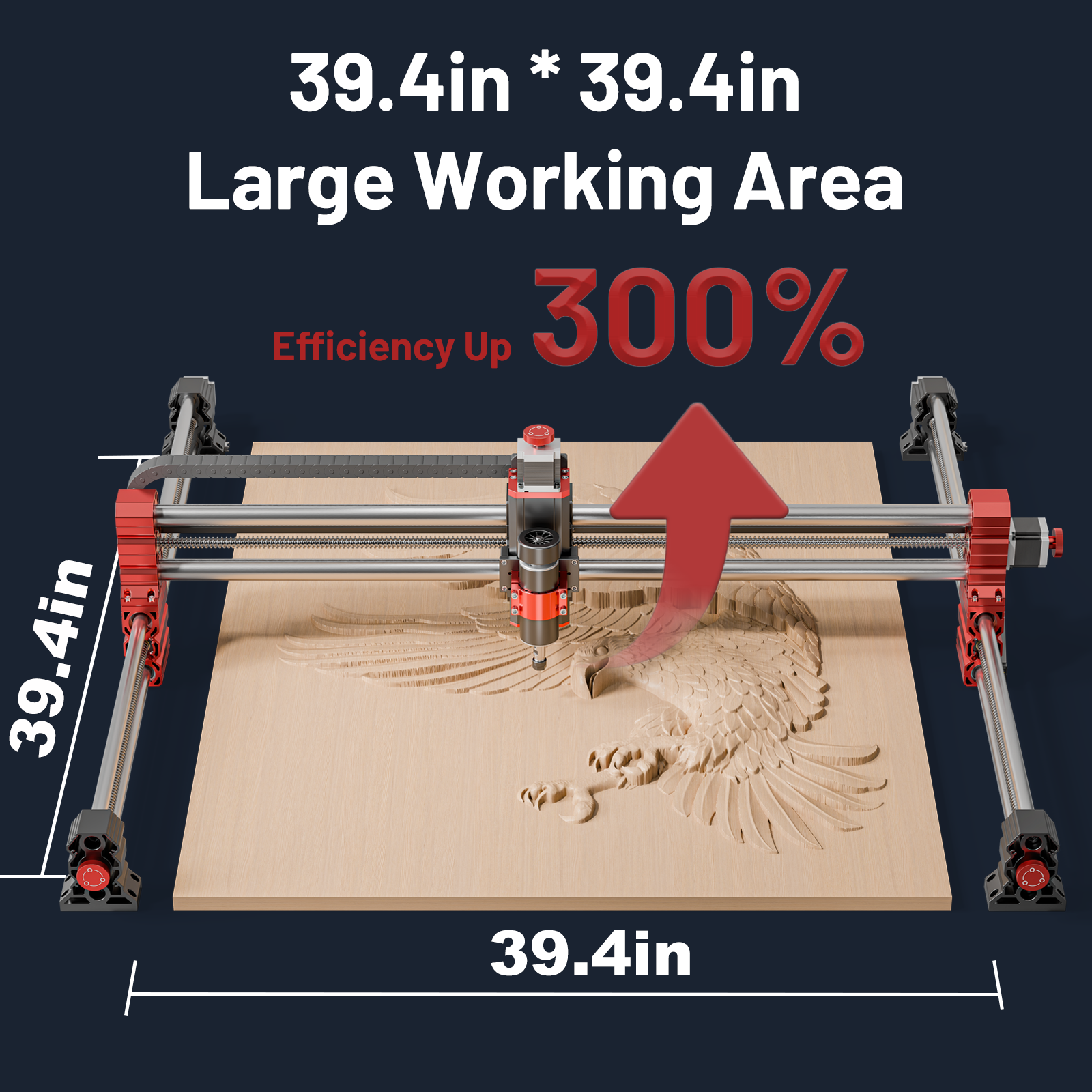 ActionLasers TTC-H40 Desktop 4 Axis CNC Router High Precision Wood Engraving Milling Machine Shenzhen Brand Supplier Bearing