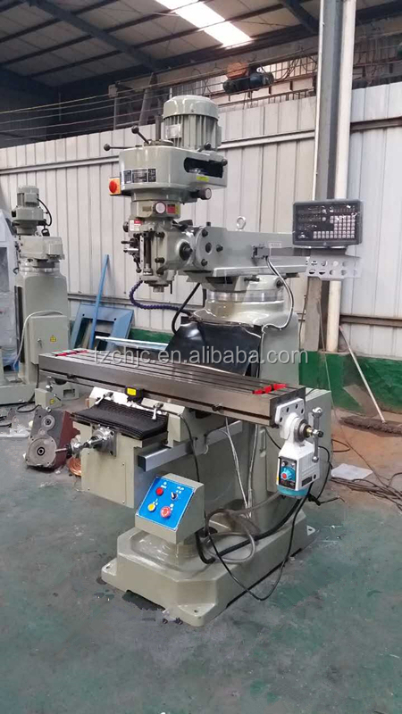 High Speed Universal Conventional Turret Milling Machine 5H 5S