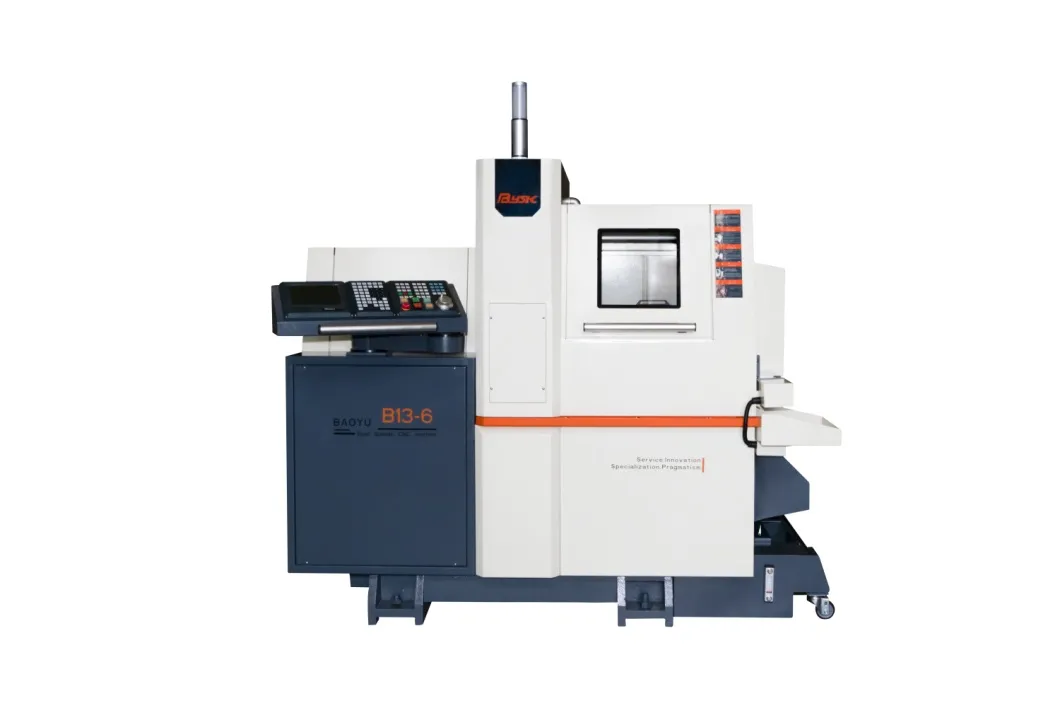 New Tech B13-6 Automatic Swiss Type CNC Lathe for SUS Processing