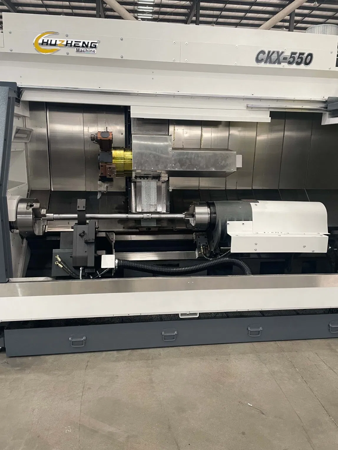 Swiss Type Alloy Ckx550-1500 CNC OEM Machine Turning Milling Lathe Turn-Mill Composite Center