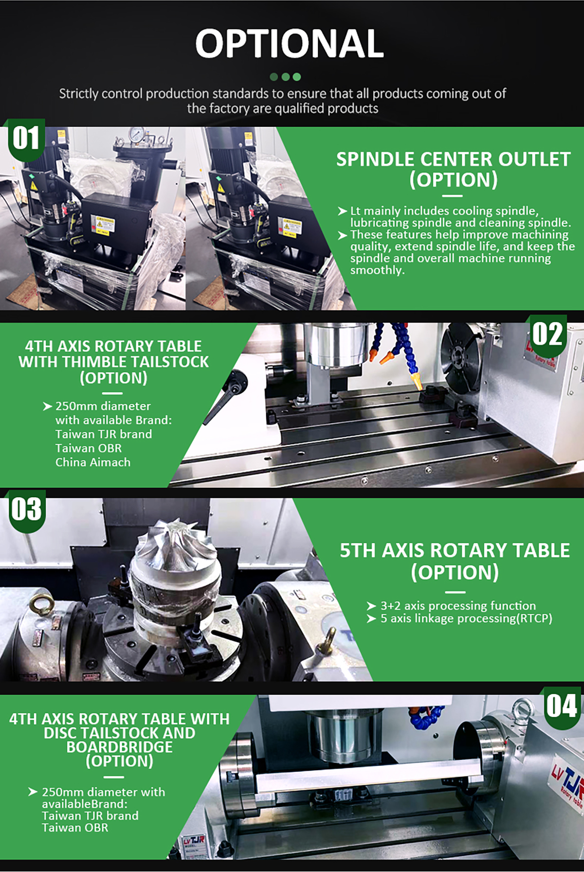Vertical 3-Axis CNC Machine Center VMC855 BT40 With GSK CNC System