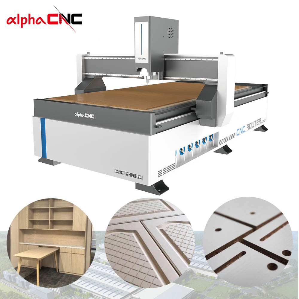 Heavy Duty Cheap 3 Axis CNC Wood Router Machine 1325 Gantry Sculpture 1212 Table 4x8 5x10 Makinesi For MDF Woodworking