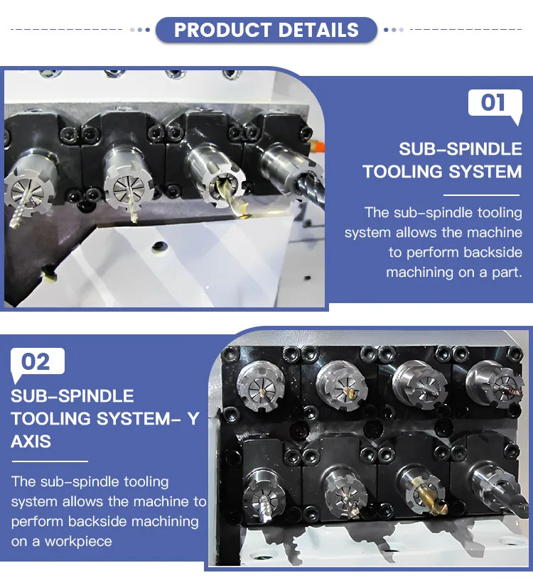 Precision Swiss Type CNC Lathe Machine - Jsl- 20rb Model