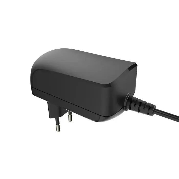 China 12V 2A AC DC Power Adapter Black / White With 2 Prong EU 2 Pin 3000ma Manufacturers, Suppliers