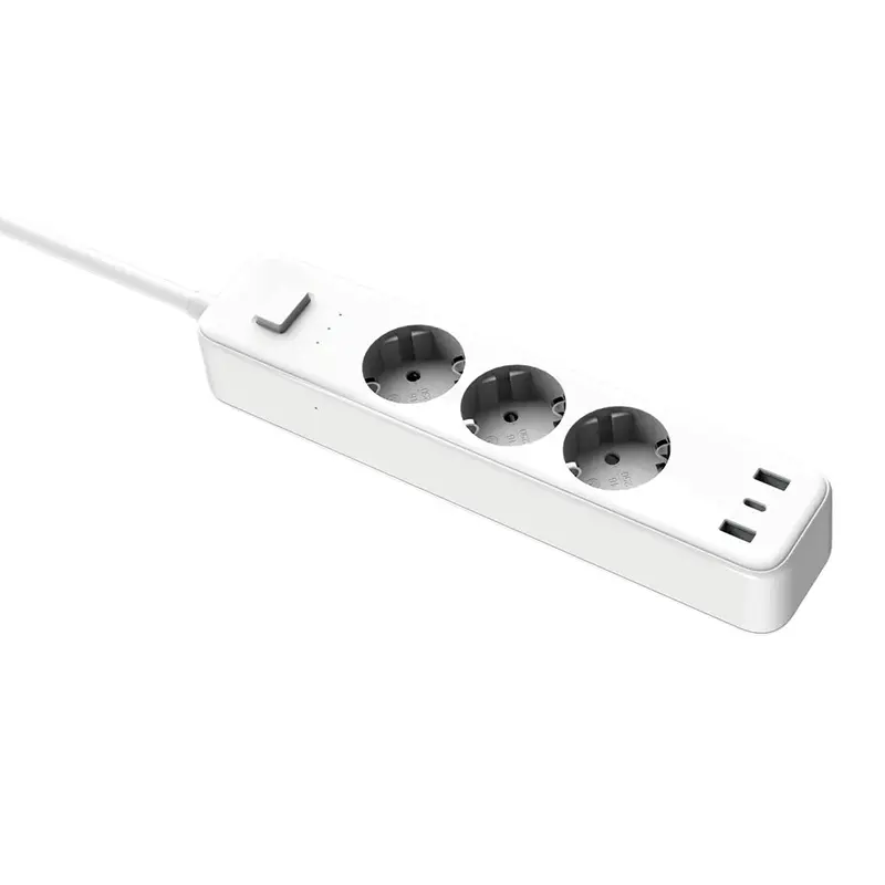 China PD 32W Smart Power Strip With Multiple USB Ports USB C 5V3A 9V2.22A 20W Max , USB A1 + A2 5V2.4A 12W Max Supplier, Factories