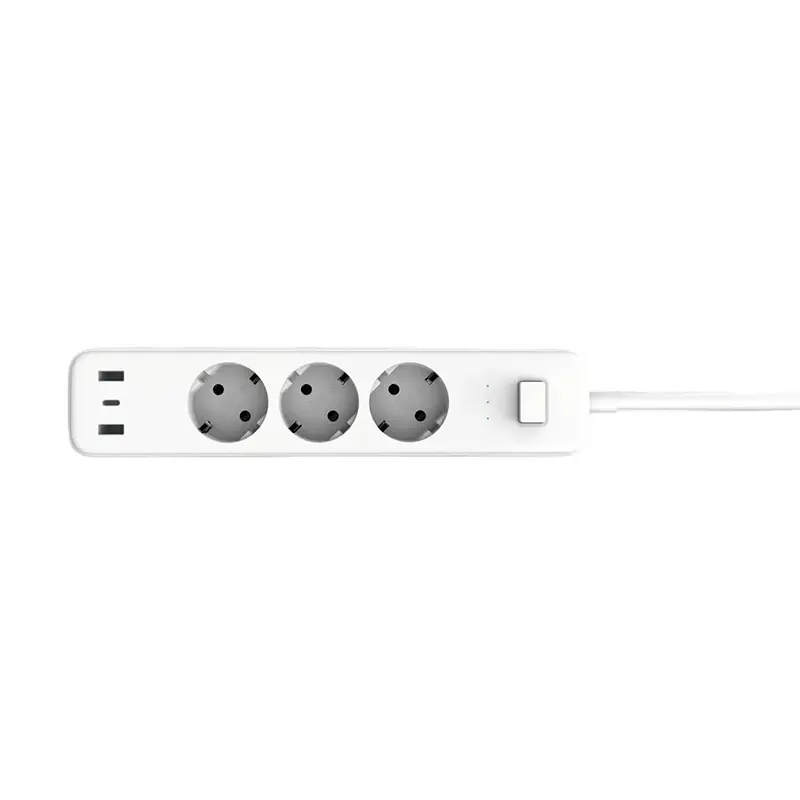 China PD 32W Smart Power Strip With Multiple USB Ports USB C 5V3A 9V2.22A 20W Max , USB A1 + A2 5V2.4A 12W Max Supplier, Factories