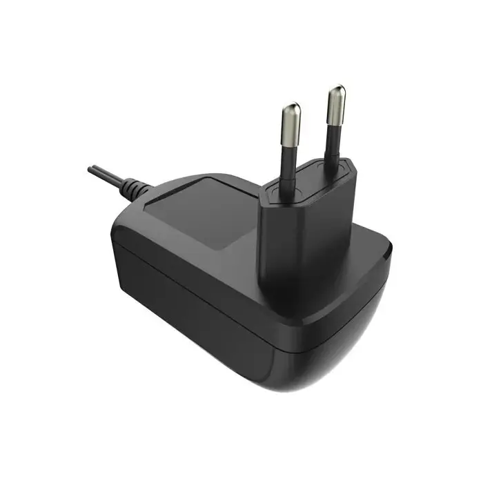 China 12V 2A AC DC Power Adapter Black / White With 2 Prong EU 2 Pin 3000ma Manufacturers, Suppliers