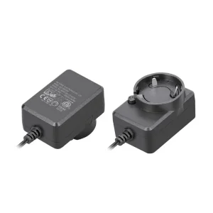 China White Black Plastic Wall Mount Power Adapter Over Current Protection