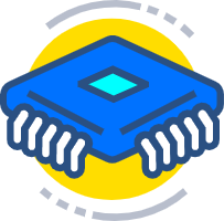 PCBA assembly stage icon