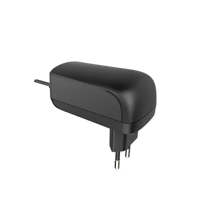 China 12V 2A AC DC Power Adapter Black / White With 2 Prong EU 2 Pin 3000ma Manufacturers, Suppliers