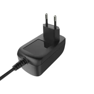 China 12V 2A AC DC Power Adapter 2 Prong EU Pin