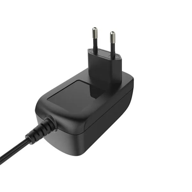 12V 2A AC DC power adapter with EU 2-pin plug