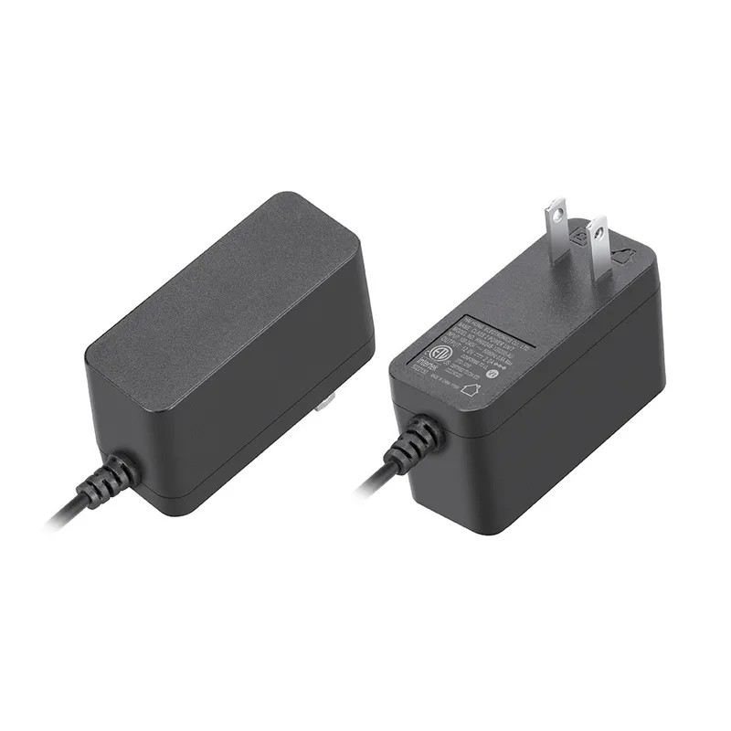 5-36W wall mount AC adapter with short circuit protection