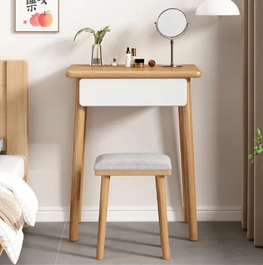 Bamboo Dressing Table Set View 3