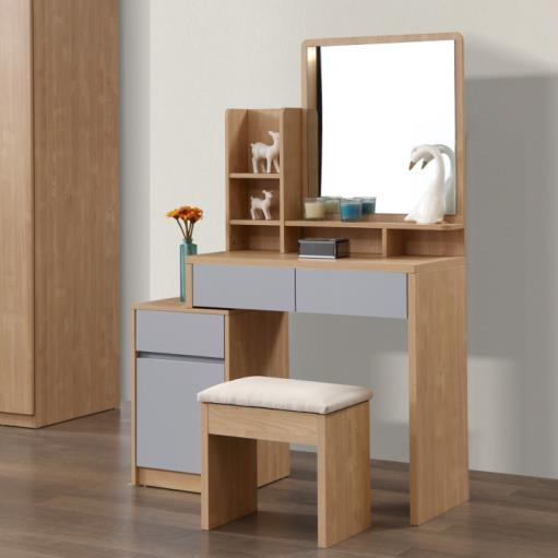 Modern Kids Room Furniture Study Dressing Table Wooden Dresser Table for Girls