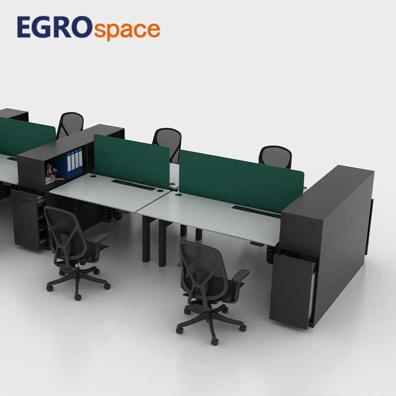 Egrospace Adjustable Standing Electronic Electric Lift High Face to Face Dual Motor Height Executive Office Desk