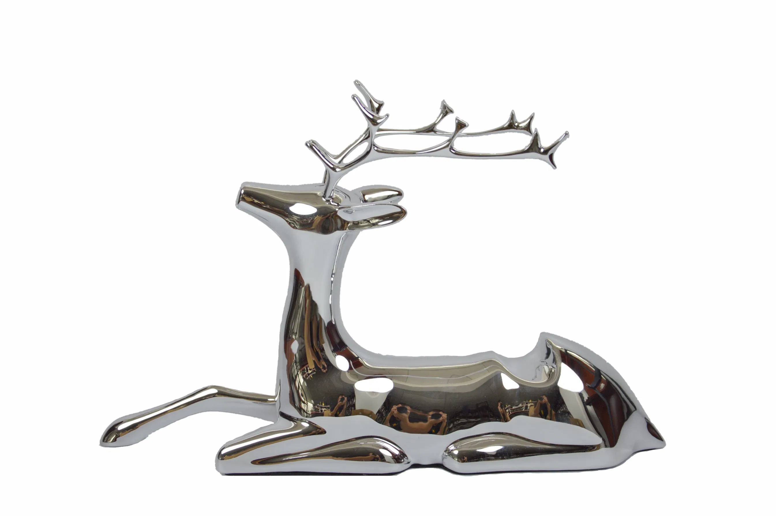 Elegant Resin Craft Deer Accent for Unique Home Decoration
