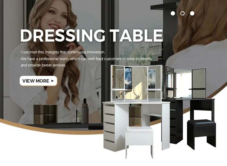 Modern Luxury Wooden Vanity Set