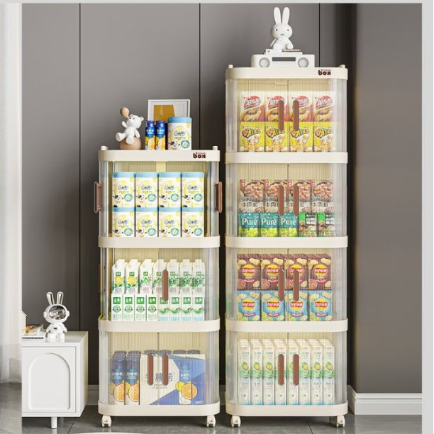 Removable Stackable Plastic Storage BPA-Free Drawers Box Closet Wardrobe in Living