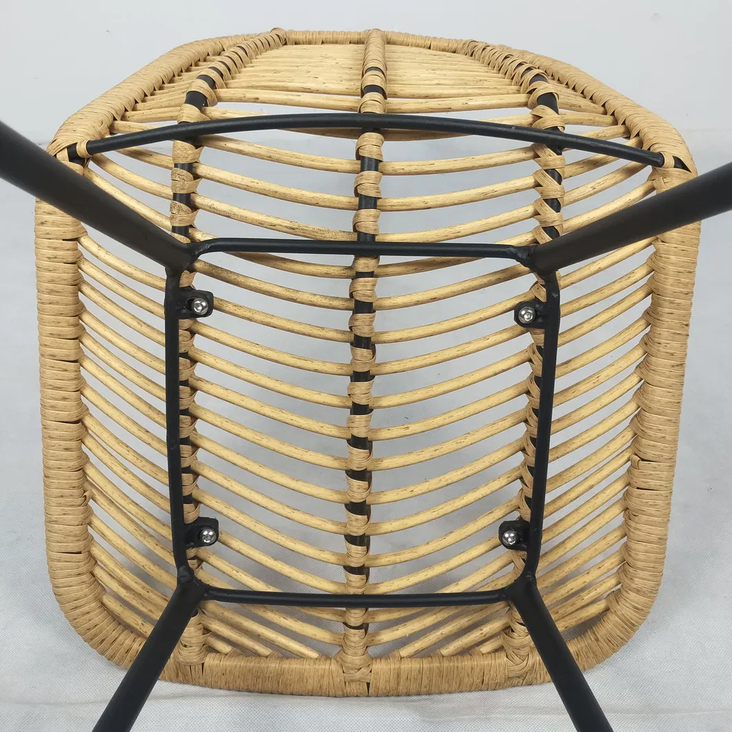 Outdoor Metal Rattan Bar Stool View 6