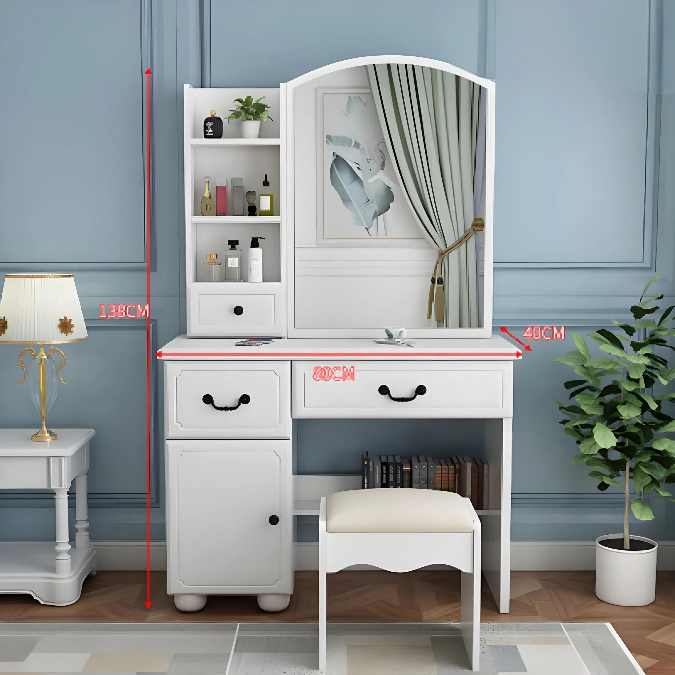 Simple Dressing Table Bedroom Modern Minimalist Small Apartment