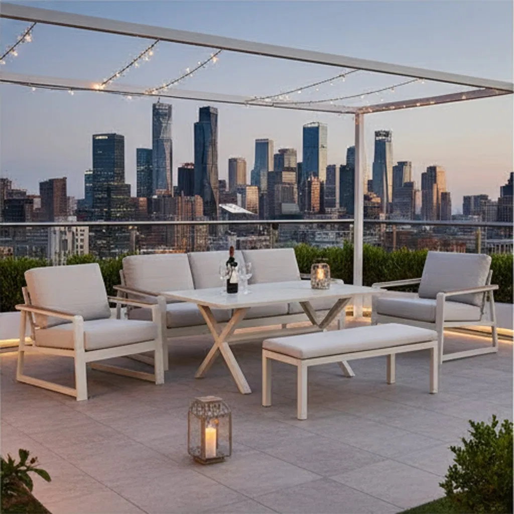 Yn9002X-Professional Patio Sofa Set Garden Furniture Patio for Outdoor