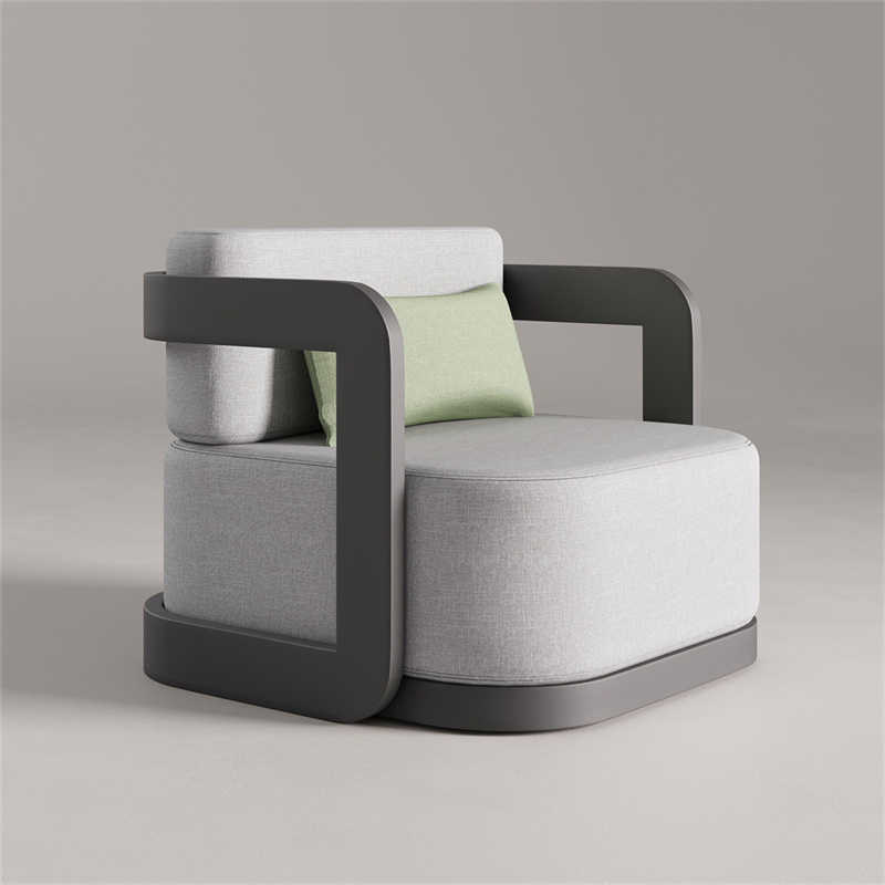 Outdoor Furniture Aluminum Sofa Set Garden Patio Couch