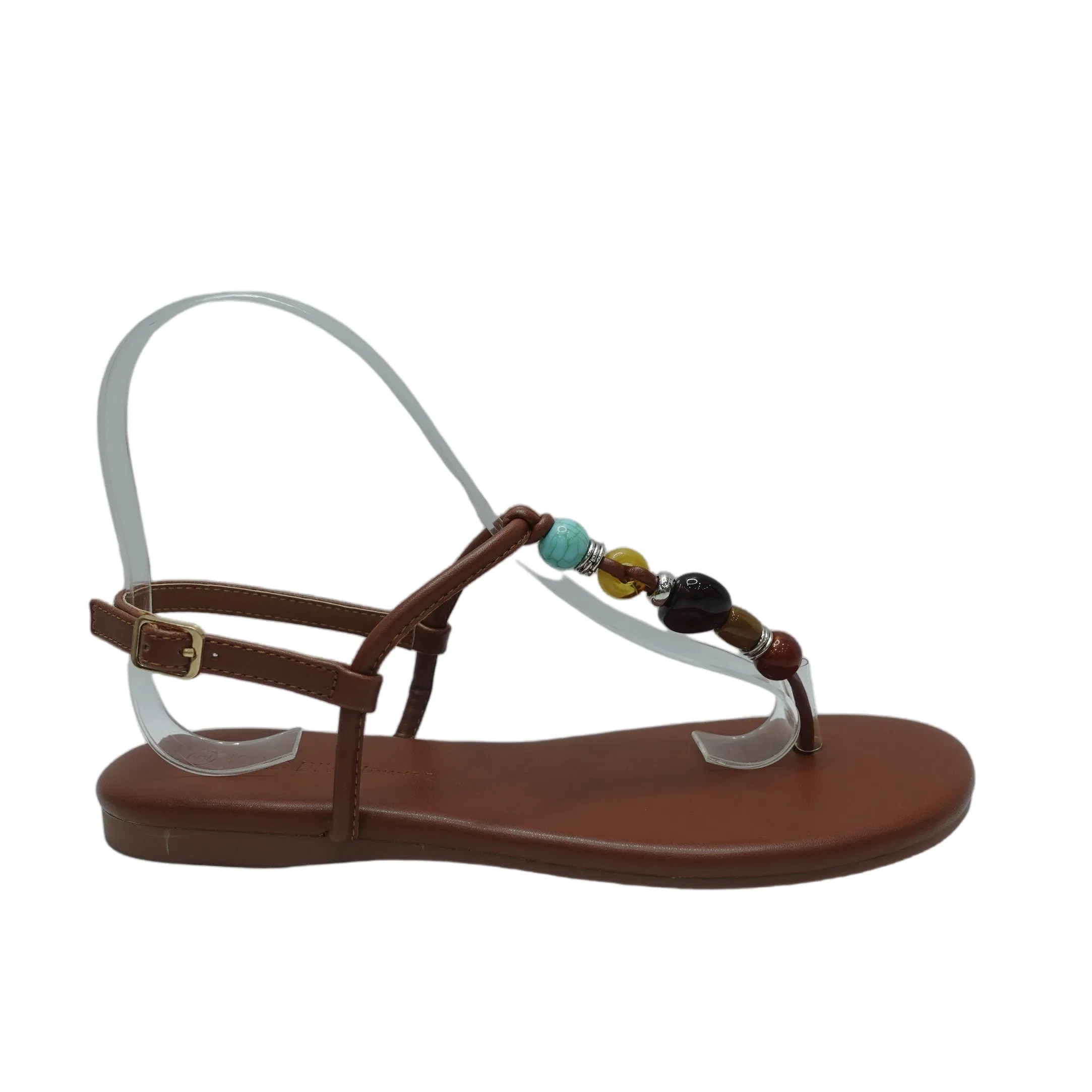Women's/Ladies' Flip-Flops Sandals with Beads Accents and Slingback