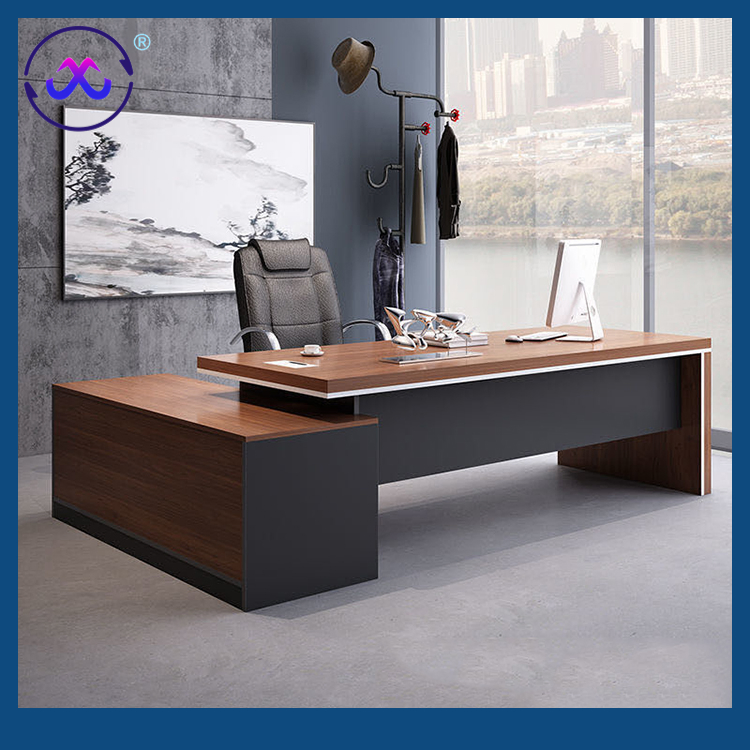 Teachers Office Workstation Manager Melamine Computer Table Executive Desk with Factory Price
