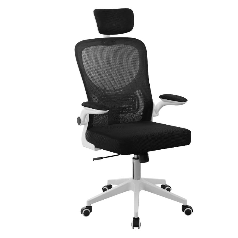 China Factory Wholesale Order/Customized with Headrest Ergonomic Furniture Adjustable Computer Bulk Silla De Oficina Desk Staff Mesh Office Chair for Swivel