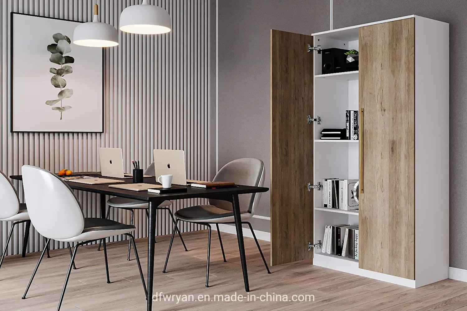 Melamine Chipbobard MDF Wardorbes Bedroom Wardrobe Furniture