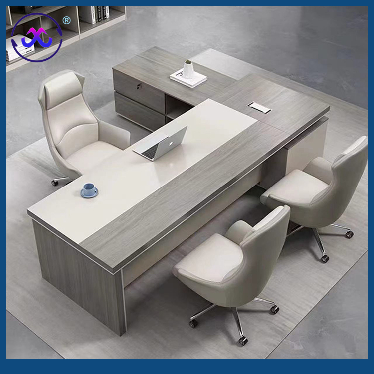 Teachers Office Workstation Manager Melamine Computer Table Executive Desk with Factory Price