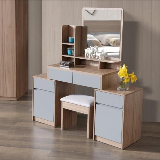 Modern Kids Room Furniture Study Dressing Table Wooden Dresser Table for Girls