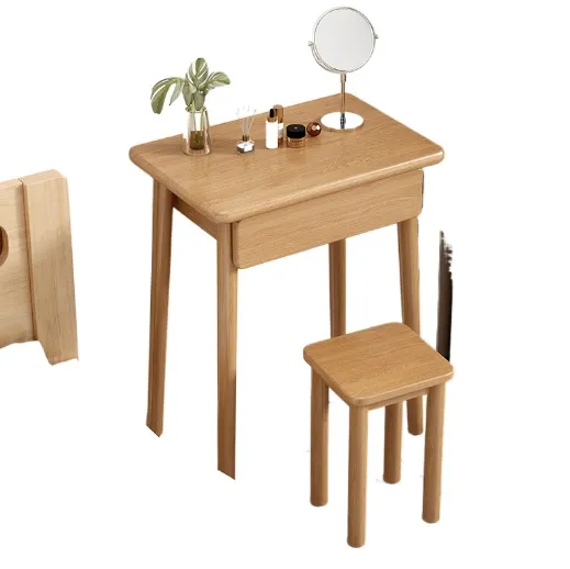 Bamboo Dressing Table Set View 2