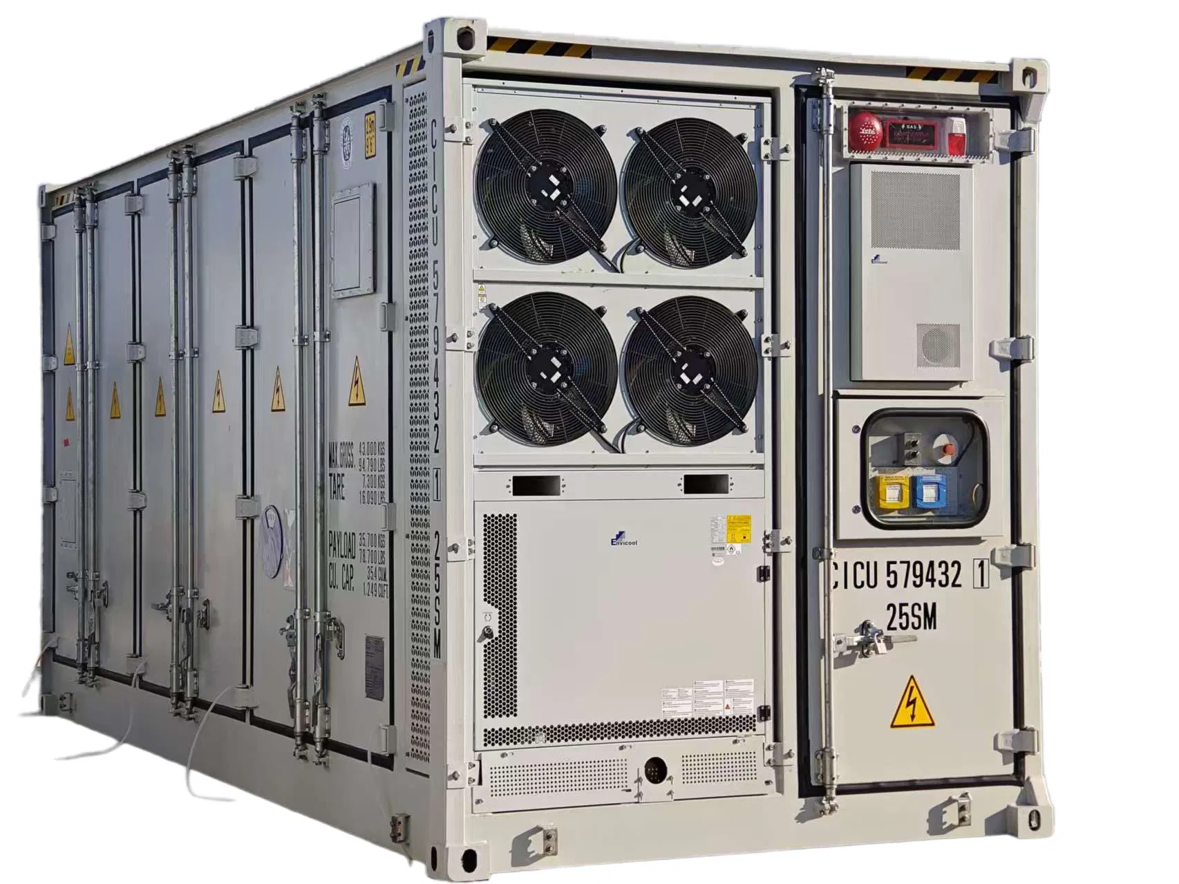 Yupont bess 5MWh 4.59MWh 4.18MWh LFP Battery Container for Efficient Energy Storage