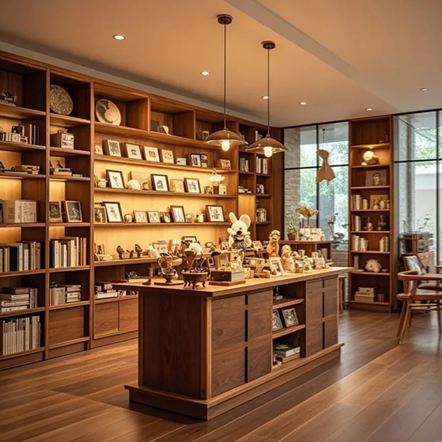 Library Layout Bookcase