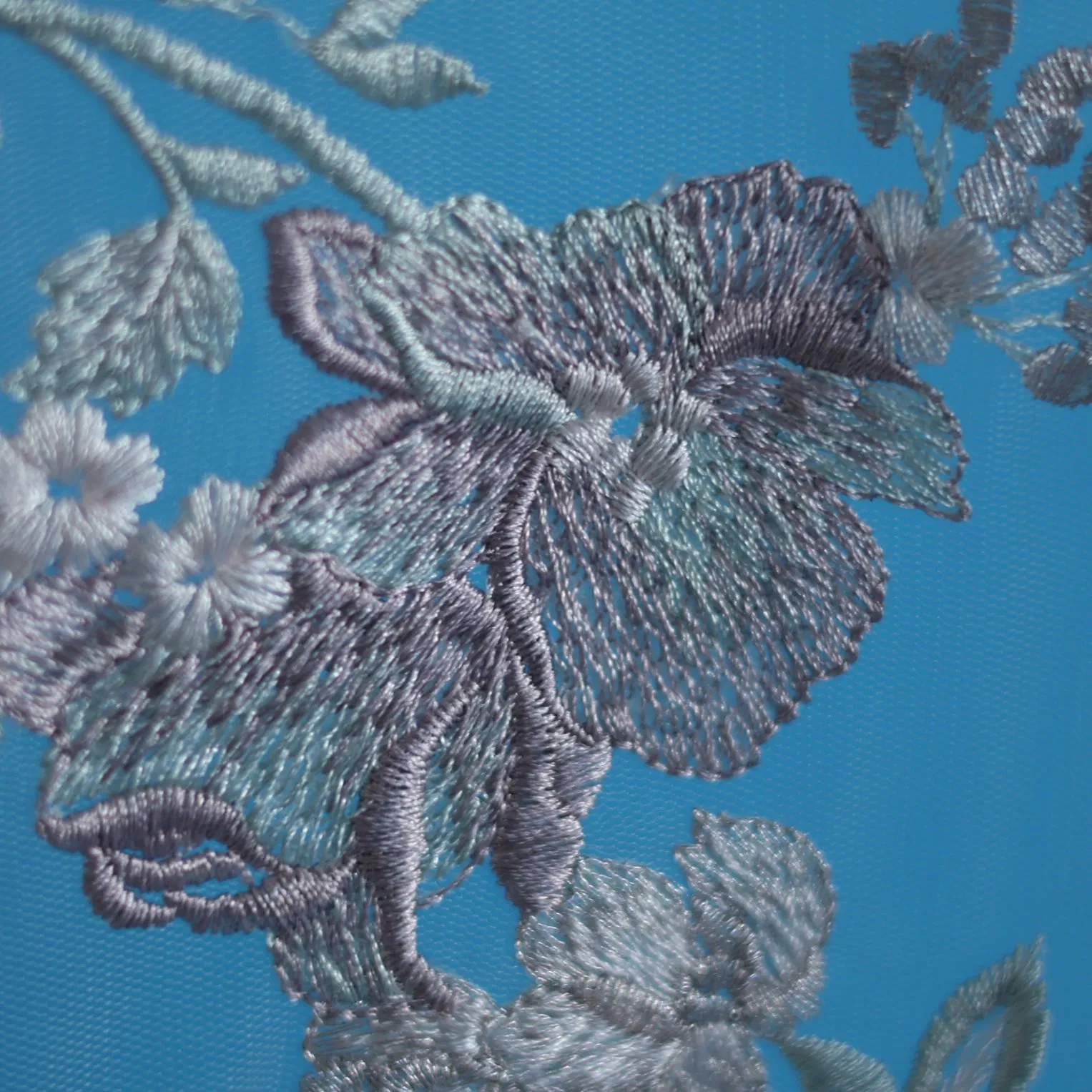 Exquisite Floral Lace Embroidery for Bridal Dress Accents