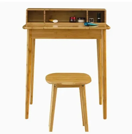 Bamboo Dressing Table Set View 1